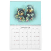 犬の救助資金集めカレンダー カレンダー (2月 2026)