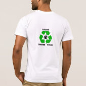 犬の救助 Tシャツ (裏面)