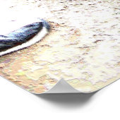 犬の散歩の時間 ポスター (角)