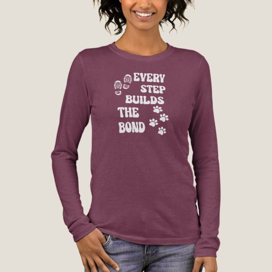 犬の散歩代行の引用文 トライブレンドTシャツ (正面)