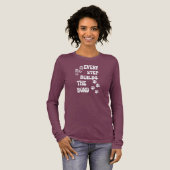 犬の散歩代行の引用文 トライブレンドTシャツ (正面全体)