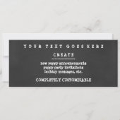 犬の散歩用チョーク 招待状 (裏面)