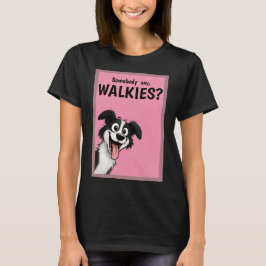 犬の散歩 Tシャツ