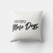 犬の数が少ない クッション (裏面)