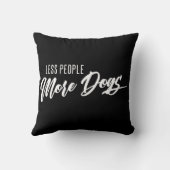 犬の数が少ない クッション (裏面)