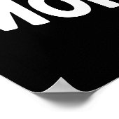 犬の数が少ない ポスター (角)