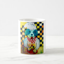 犬の料理 コーヒーマグカップ