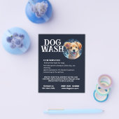犬の新郎洗い チラシ (シングル)