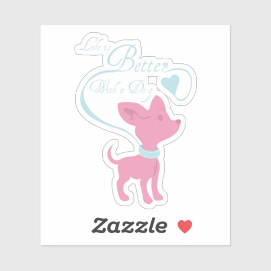 犬の方が命が惜しい シール (シート)