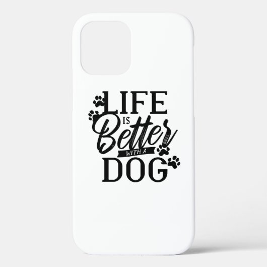 犬の方が命が惜しい Case-Mate iPhoneケース (裏面)