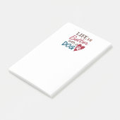 「犬の方が生きがいが好い」 ポストイット (アングル)