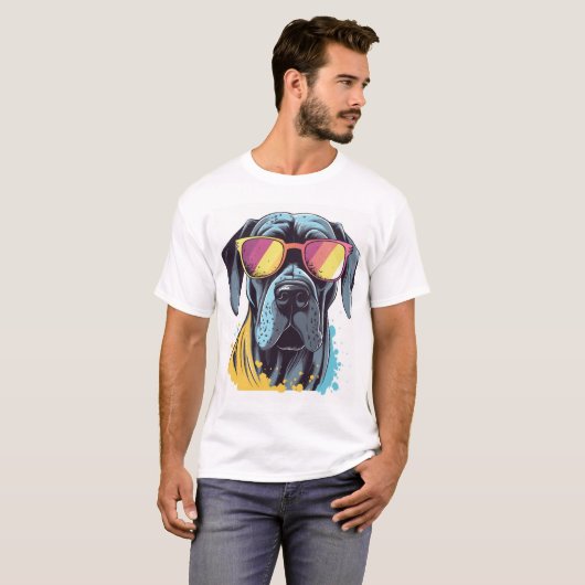 犬の日々にも飽き飽き Tシャツ (正面フル)