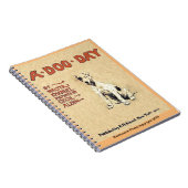 犬の日のスパイラル ノートブック (右側)