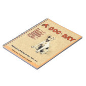 犬の日のスパイラル ノートブック (左側)