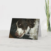 犬の日の父の日カード カード (正面)