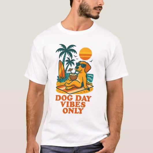 犬の日の雰囲気 Tシャツ (正面)