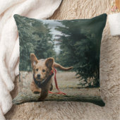 「犬の日夢」 クッション (ブランケット)