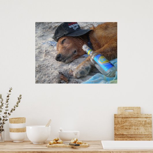 犬の日 ポスター (キッチン)