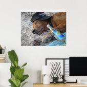 犬の日 ポスター (ホームオフィス)