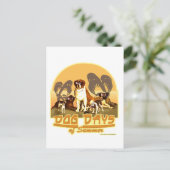 犬の日 ポストカード (スタンド正面)