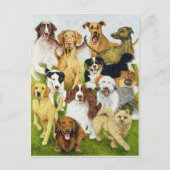 犬の日 ポストカード (正面)