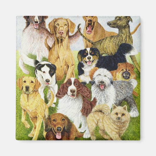 犬の日 マグネット (正面)