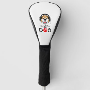 犬の暮らしがよい ゴルフヘッドカバー