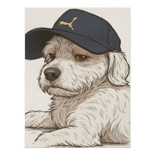 犬の最大 ポスター (正面)