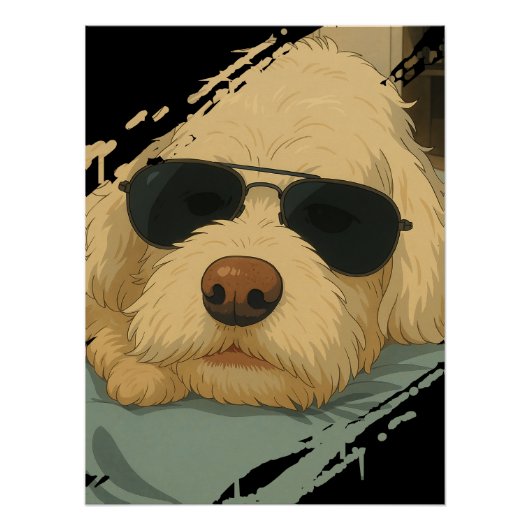 犬の最大 ポスター (正面)