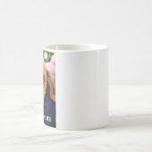 犬の最高のパパは常に写真ペットのおもしろいパピーコーヒーマグ コーヒーマグカップ (中央)