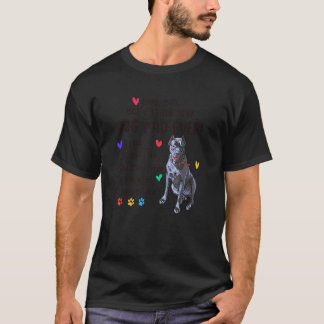 犬の最高のパパは犬のために常にかわいい杖のコルソの父親 Tシャツ