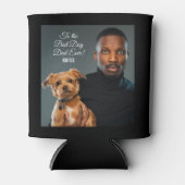 犬の最高のパパへのエバカスタムー写真 缶クーラー (正面)