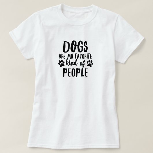 犬の最高の人Tシャツ Tシャツ (デザイン正面)