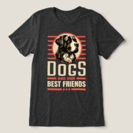犬の最高の友達 トライブレンドＴシャツ