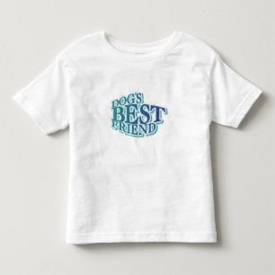 犬の最高の友達Tシャツとプレゼント トドラーTシャツ