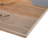 犬の最高の母への写真とカスタム文字 カッティングボード (角)