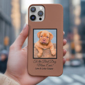 犬の最高の母への写真とカスタム文字 Case-Mate iPhoneケース