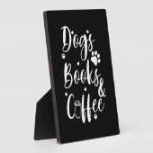 犬の本コーヒー犬好き本虫 フォトプラーク (側面)