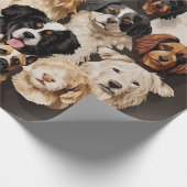 犬の束を包む紙 ラッピングペーパー (角)