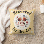 犬の枕用に用意されている クッション (ブランケット)