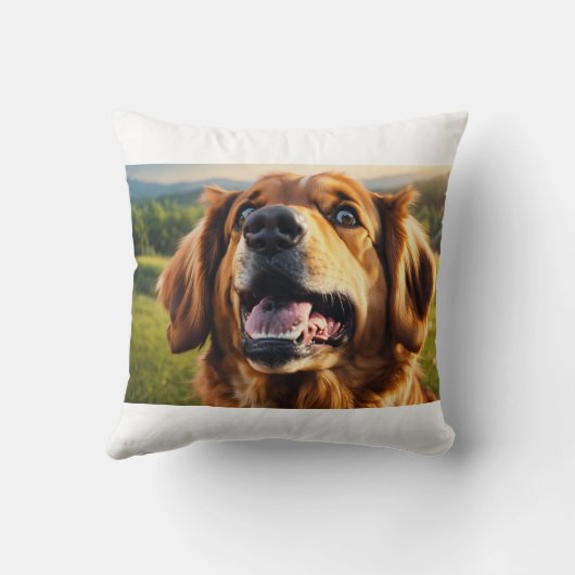 犬の枕 クッション (裏面)