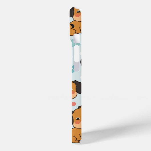 犬の柄 Case-Mate iPhoneケース (裏面 / 左)