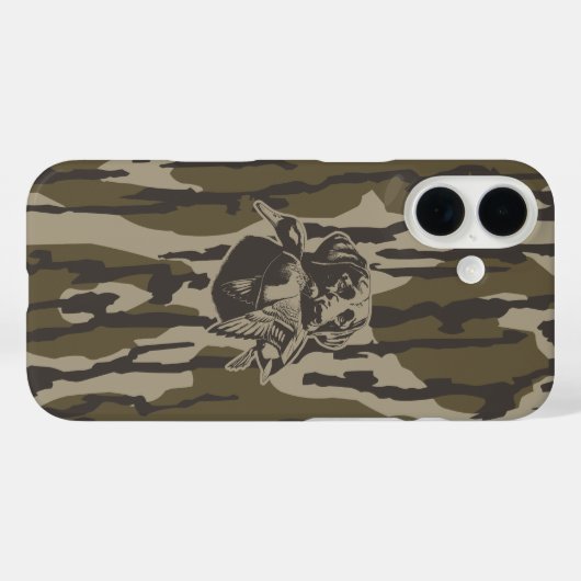 犬の森カモフラージュとダックハンター Case-Mate iPhoneケース (裏面 (横))
