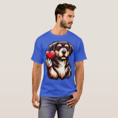 犬の楕円 Tシャツ (正面フル)