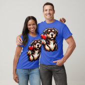 犬の楕円 Tシャツ (ユニセックス)