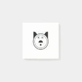 犬の標識 ポストイット (正面)