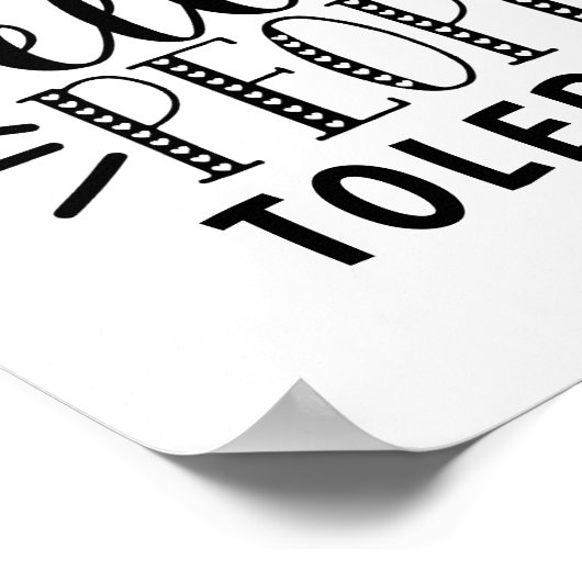 犬の歓迎の人々は許容されたタイポグラフィ犬のユーモア ポスター (角)