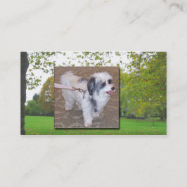 犬の歩くの名刺 名刺