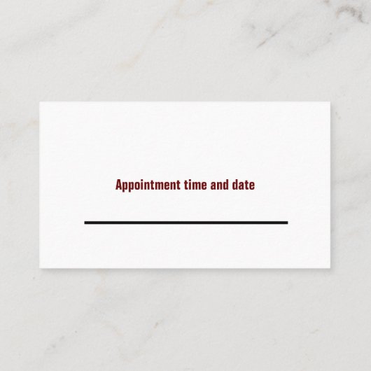 犬の歩くカード、2匹の犬の少女のシルエット 名刺 (裏面)