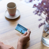 犬の歩くサービスブルー |緑 名刺